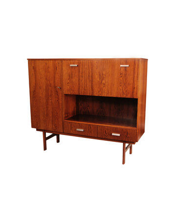 VERKOCHT Vintage jaren 60 highboard