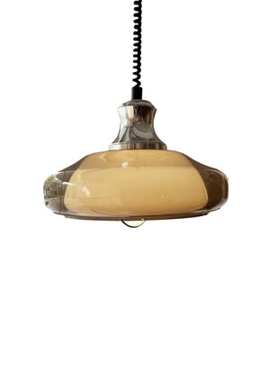 VERKOCHT Vintage Herda hanglamp