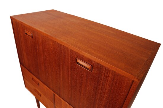 NIEUW Vintage mid century secretaire