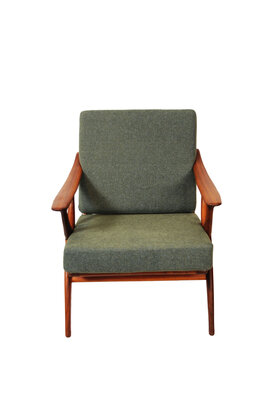 GERESERVEERD Vintage mid century De Ster Gelderland fauteuil