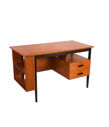 Teakhouten jaren 60 bureau