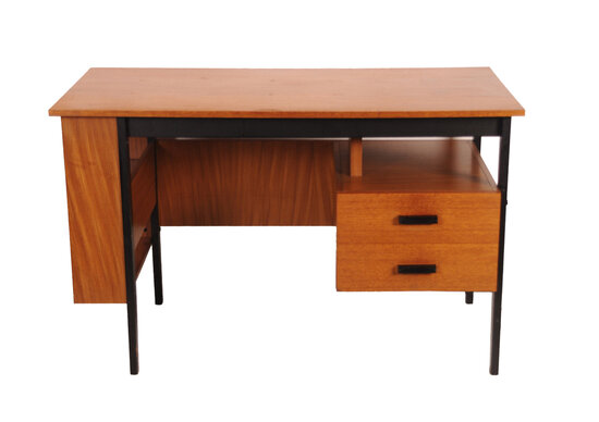 Teakhouten jaren 60 bureau