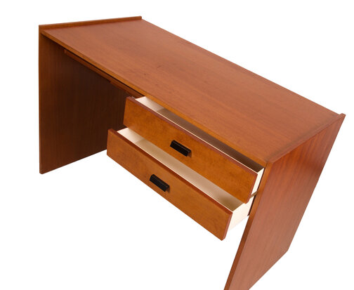 Teakhouten jaren 60 bureau