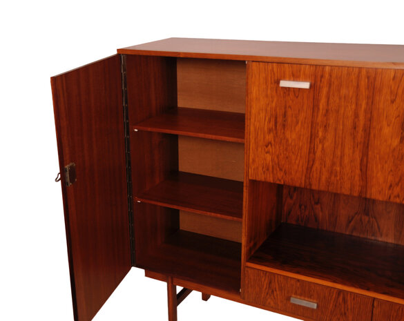 VERKOCHT Vintage jaren 60 highboard