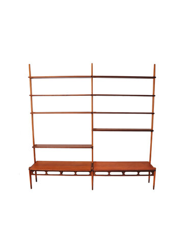 VERKOCHT  Vintage mid century William Watting wall unit