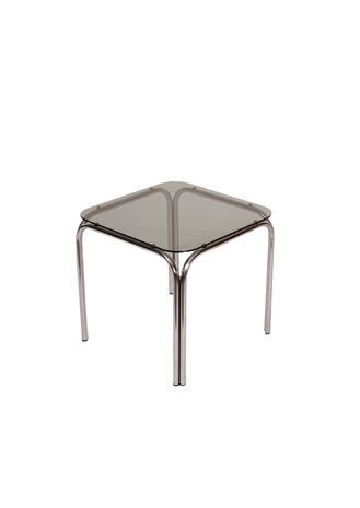 NIEUW Vintage glazen nesting tables