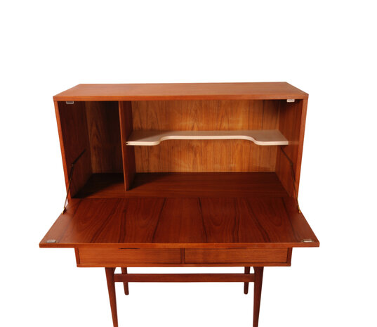 NIEUW Vintage mid century secretaire