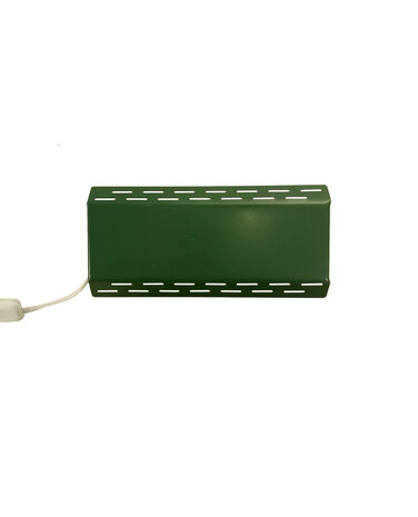 NIEUW Vintage groen metalen wandlampje